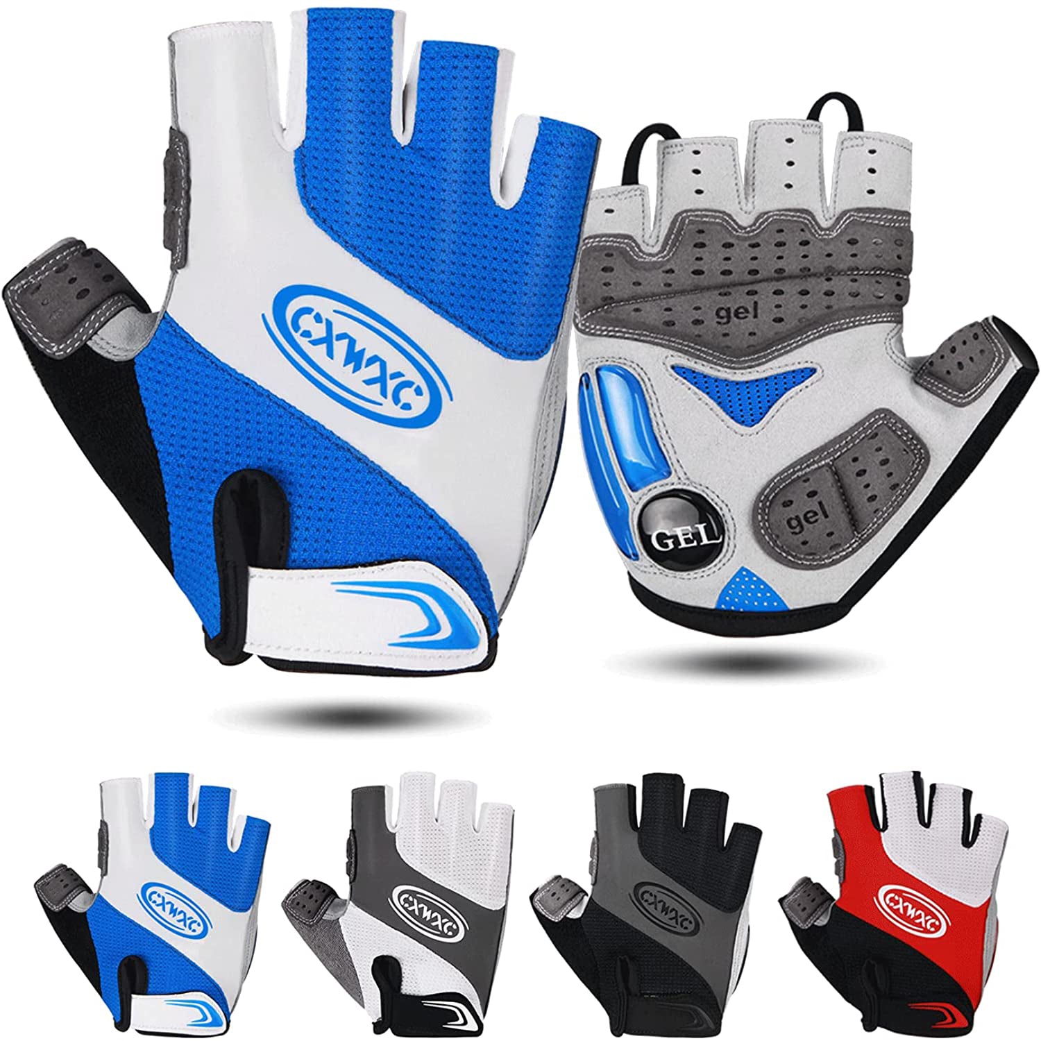 Winter Cycling Gloves For Men & Women With Open Fingers, Added