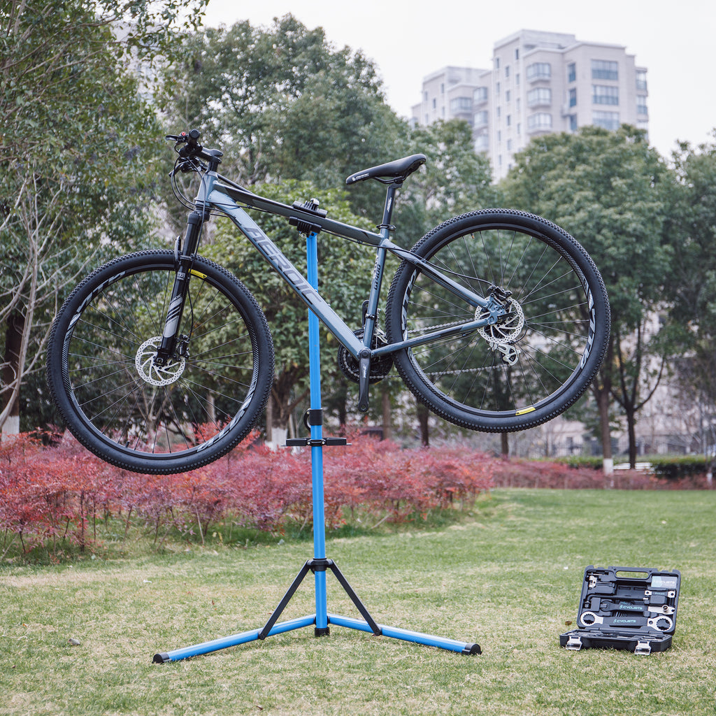 CXWXC Bike Repair Stand -Shop Home Bicycle Mechanic Maintenance Rack ...